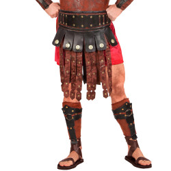 Zástěra a opasek románského válečníka